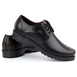 Polbut Botas hombre piel 2120 negro con marrón 5