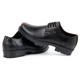 Polbut Botas hombre piel 2120 negro con marrón 7