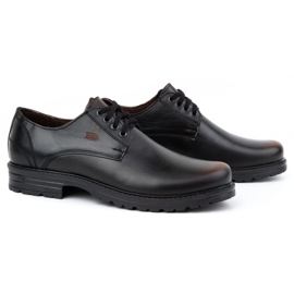 Polbut Botas hombre piel 2120 negro con marrón 3