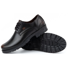 Polbut Botas hombre piel 2120 negro con marrón 4