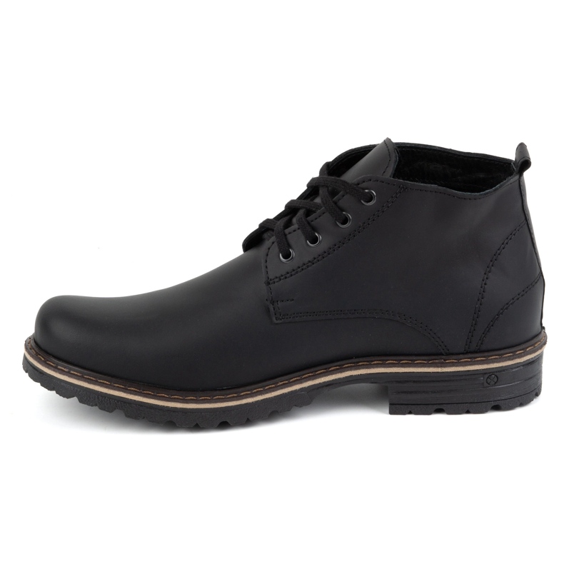 Polbut Botines hombre piel 2119 negro 1