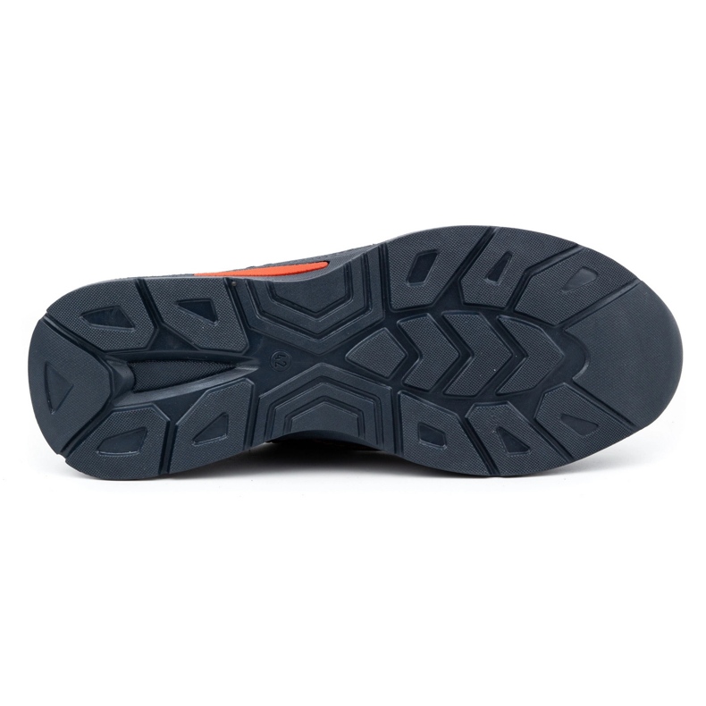 KOMODO Zapatos hombre piel Sport 922K cara azul marino 1