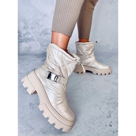 Bisset Botas de nailon beige 3