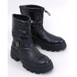 Botas Bisset de nailon negro 1 Botas Bisset de nailon negro 1