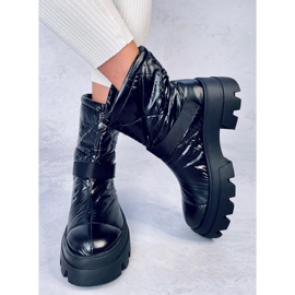 Botas Bisset de nailon negro 5