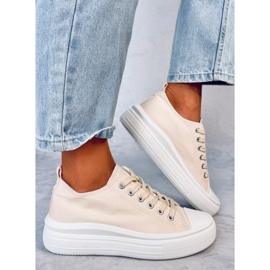 Deportivas de mujer Ebbe Beige 2 Deportivas de mujer Ebbe Beige 2