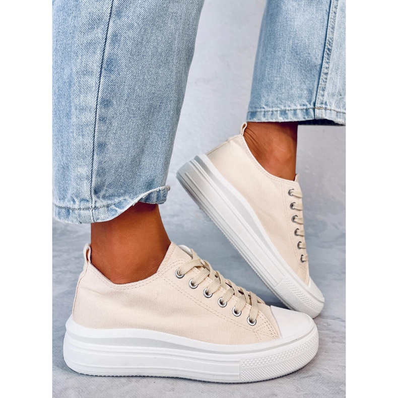 Deportivas de mujer Ebbe Beige 2 Deportivas de mujer Ebbe Beige 2