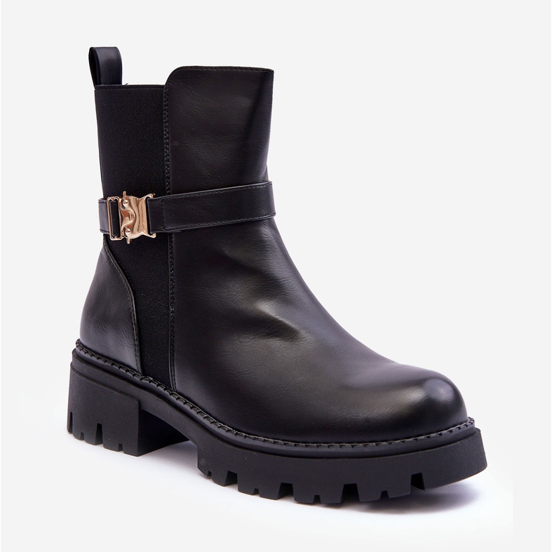 FB2 Botas Jodhpur Mujer Negras Elspetia negro 1