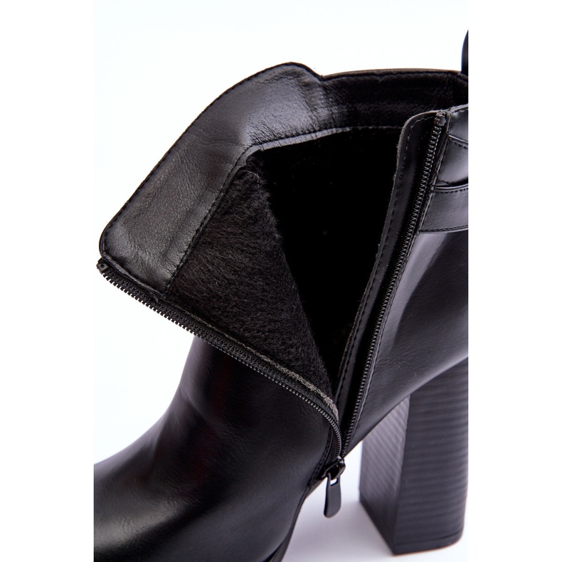 FB2 Botas Tacón De Piel Negro Liani 2 FB2 Botas Tacón De Piel Negro Liani 2