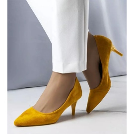 BM Zapatos de tacón amarillos de Coursesi 1