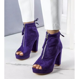 Bellucci Botines morados de Payto violeta 1