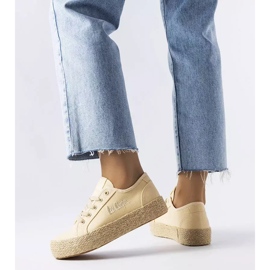 Alpargatas beige Lee Cooper LCW-23-31-1795L 1