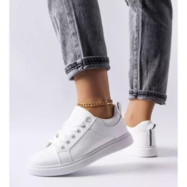 BM Deportivas blancas con grabado Dreux blanco 2
