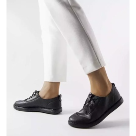 Zapatos brogue negros claros de Perrine 3