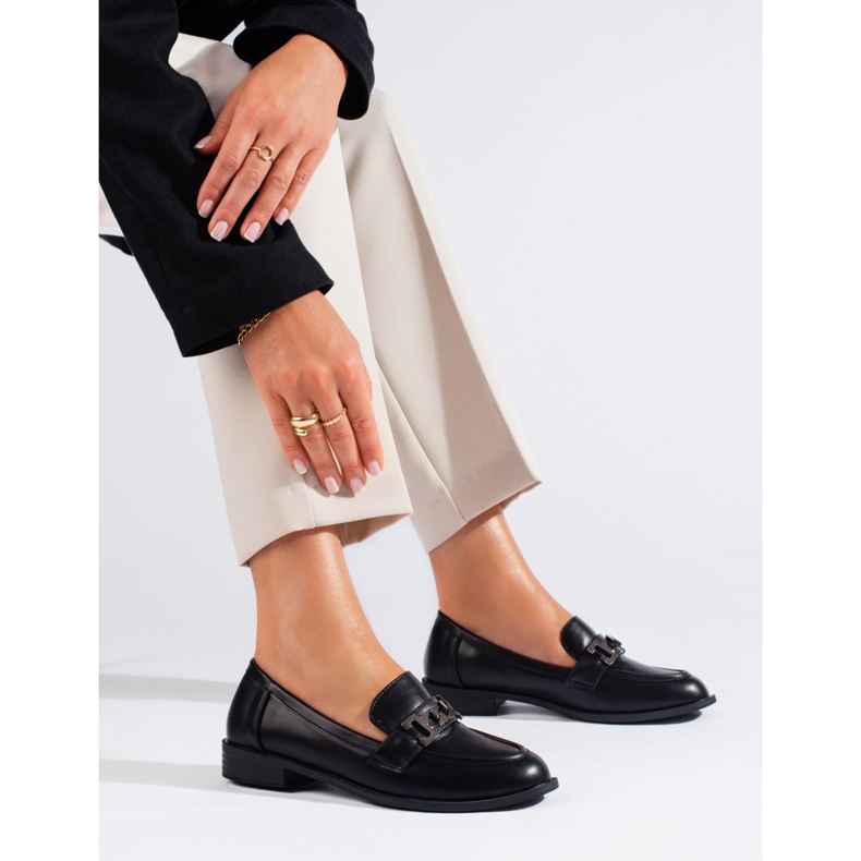 Zapatos elegantes de mujer Shelovet negro 1