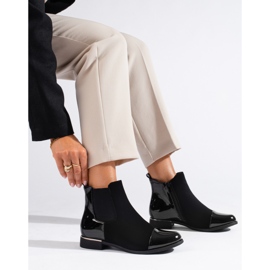 Botas planas mujer Shelovet negras negro 1