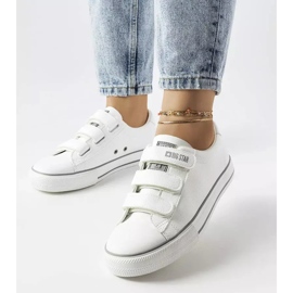 Deportivas blancas con velcro Big Star LL274A205 blanco 1