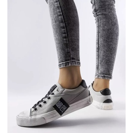 Deportivas grises con abrasiones Big Star JJ274353 2