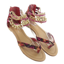 Chanclas L797 Rojo 1