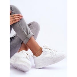 PG1 Zapatillas Mujer Plataforma Blanco Finos 2