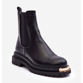 PG1 Botas Chelsea de Mujer Negro Nialee 1