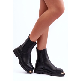 PG1 Botas Chelsea de Mujer Negro Nialee 2