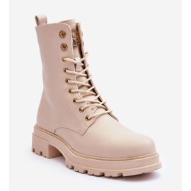 Vinceza Botines Obreros Yemannis Beige 1