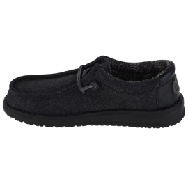 Zapatos Hey Dude Wally Youth Basic 40041-001 negro 1