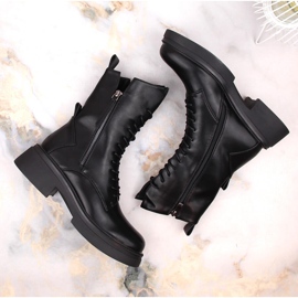 Botas oficiales de mujer negras D&amp;A S.Barski Premium Collection MR870-23 negro 3
