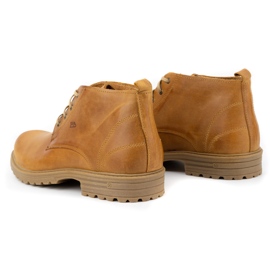 Polbut Botines hombre piel 2119 rojo naranja 6