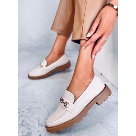 Mocasines Mickey Mouse Beige 4