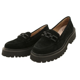 Mocasines de ante Filippo DP4792/23 BK SU negro 2