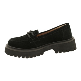 Mocasines de ante Filippo DP4792/23 BK SU negro 1