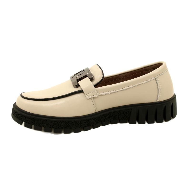 Zapatos de mujer de piel con estilo Filippo DP4728/23 BE beige 1