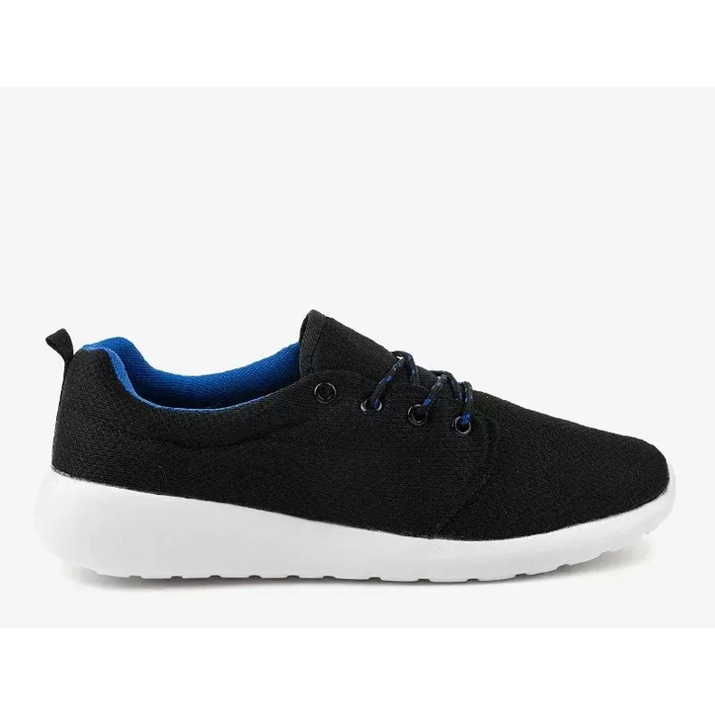 Zapatillas deportivas de hombre negras YFM-71A negro 2