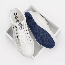 Deportivas blancas de hombre Big Star GG174028 blanco 3