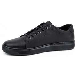 Polbut Zapato piel hombre 2109, felpa negra negro 1 Polbut Zapato piel hombre 2109, felpa negra negro 1