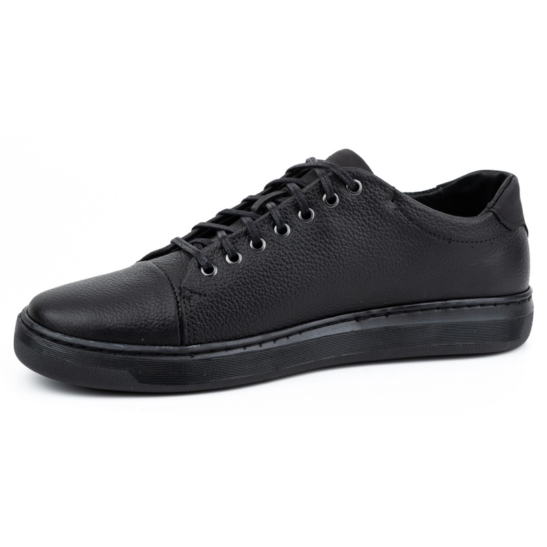 Polbut Zapato piel hombre 2109, felpa negra negro 1 Polbut Zapato piel hombre 2109, felpa negra negro 1