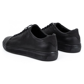 Polbut Zapato piel hombre 2109, felpa negra negro 5
