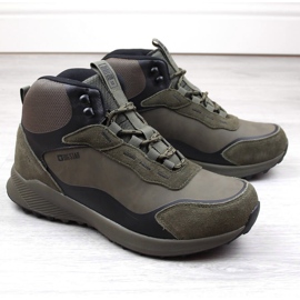 Calzado deportivo de hombre con aislamiento alto caqui Big Star MM174333 verde 2