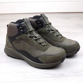 Calzado deportivo de hombre con aislamiento alto caqui Big Star MM174333 verde 3
