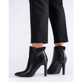 Botas de tacón de mujer Shelovet negras negro 1 Botas de tacón de mujer Shelovet negras negro 1