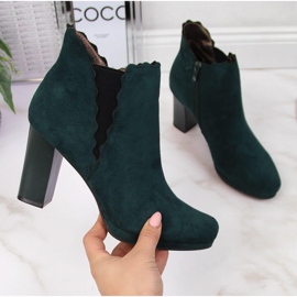 Botines aislantes de mujer verdes Jezzi FAF125-12 2