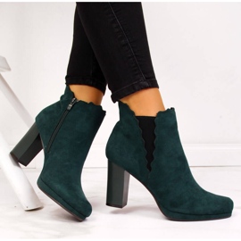 Botines aislantes de mujer verdes Jezzi FAF125-12 1