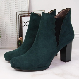 Botines aislantes de mujer verdes Jezzi FAF125-12 4