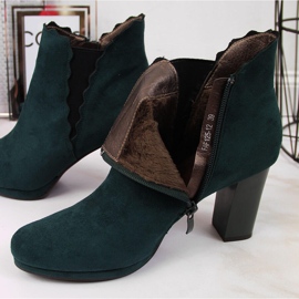Botines aislantes de mujer verdes Jezzi FAF125-12 5