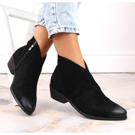 Botas cowboy mujer ante negro Potocki SZ12188 4