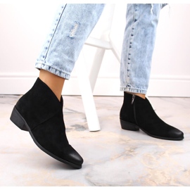 Botas cowboy mujer ante negro Potocki SZ12188 5