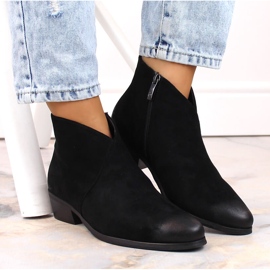 Botas cowboy mujer ante negro Potocki SZ12188 6
