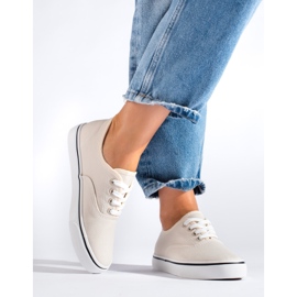 SHELOVET zapatillas de mujer beige 2